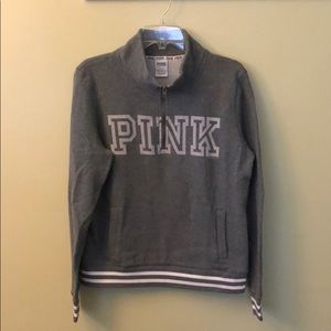PINK Quarter Zip Sweatshirt